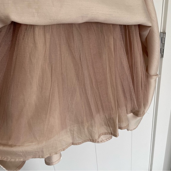 True Decadence champagne backless prom dress - Picture 5 of 7